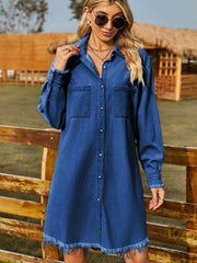 denim dress