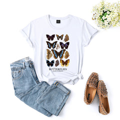 butterfly shirt - white